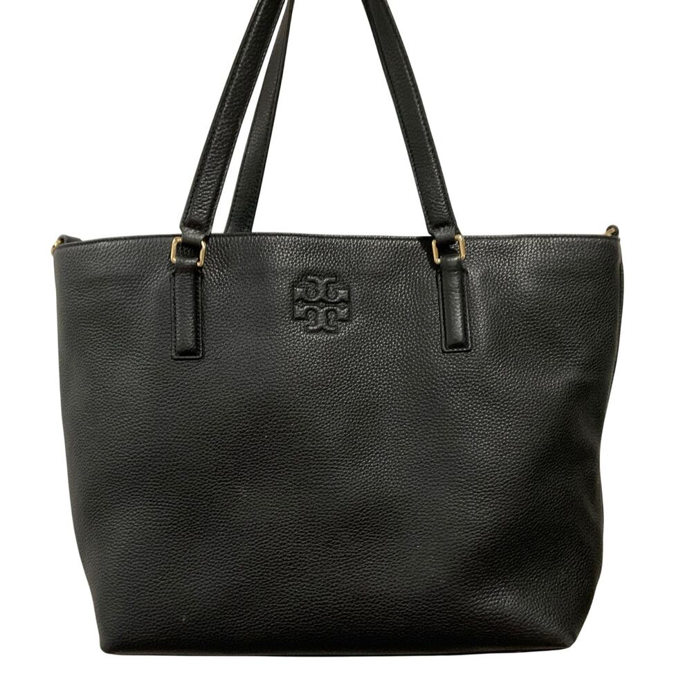Tory Burch Thea Pebbled Leather Tote Bag